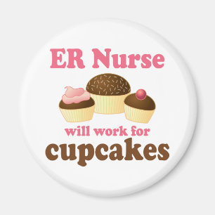 Funny ER nurse Magnet