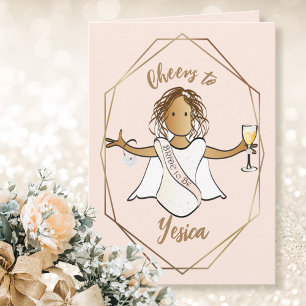 Funny Ethnic Bridal Wedding Shower Congratulations Card