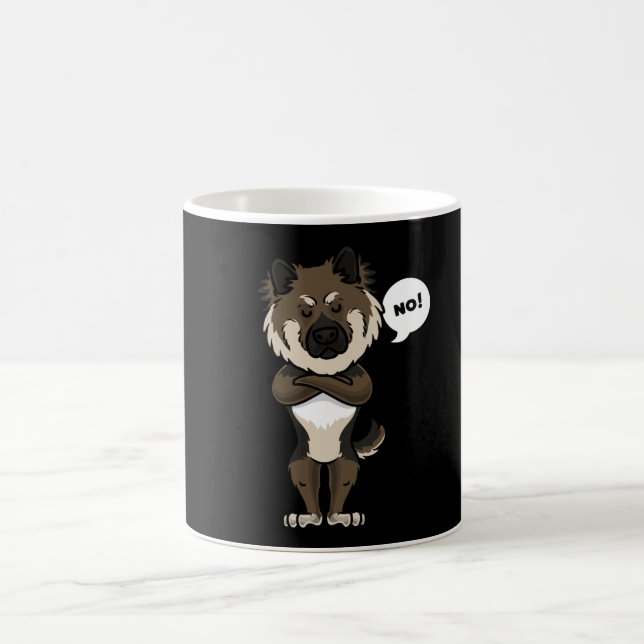 Funny Eurasier Dog funny Gift Idea Coffee Mug (Center)
