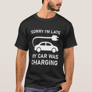 Funny EV Car Electric Vehicle T-Shirt