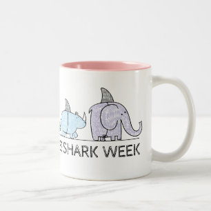 Funny Everyone Loves Shark Week Coffee Mug
