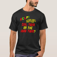 Funny Evil Twin T-shirts Gifts
