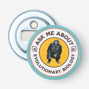 Funny Evolution Biology Meme Nerd Humour Gift Bottle Opener