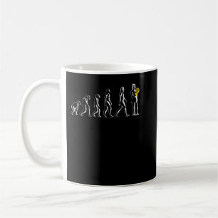 Funny Evolutions Of French Horn Players Horn Instr Coffee Mug