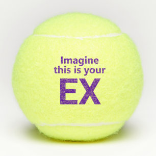 Funny Ex-Husband Tennis Balls