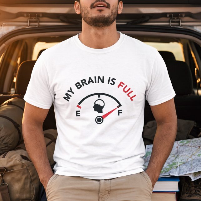 Funny Exams Over Brain Full Vacation Humour T-Shirt (Creator Uploaded)