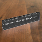 Funny Executive Desk Name Plates