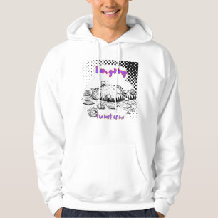 Funny Exhausted Cat T-Shirt – Giving My Best Hoodie