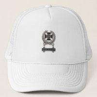 Funny Expert Grandfather Medal Trucker Hat