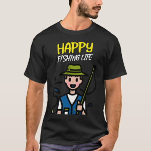 Funny Expression Rise & Shine It is Time For Fishi T-Shirt