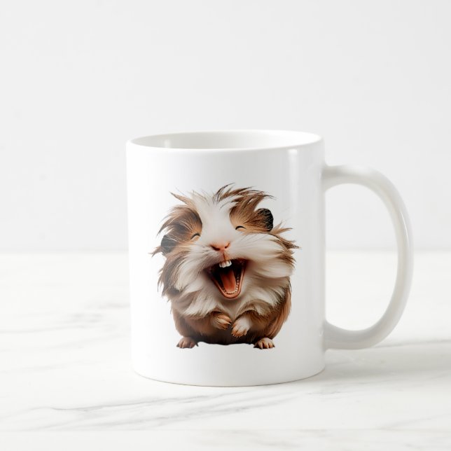 Funny, expressive Indian pig. Coffee Mug (Right)