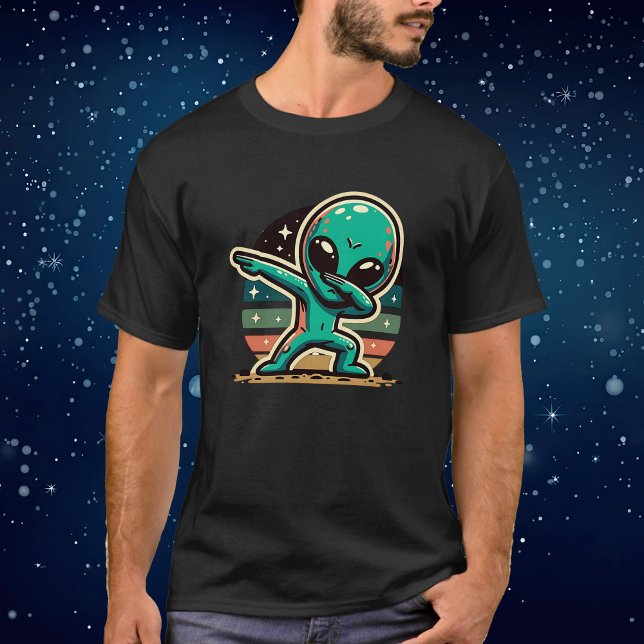 Funny Extraterrestrial Alien Dabbing T-Shirt (Creator Uploaded)