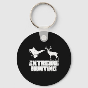 Funny Extreme Hunting Deer Karate Karate Martial A Key Ring