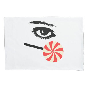 Funny Eye Candy Pillowcase for Men – Bedroom Humou