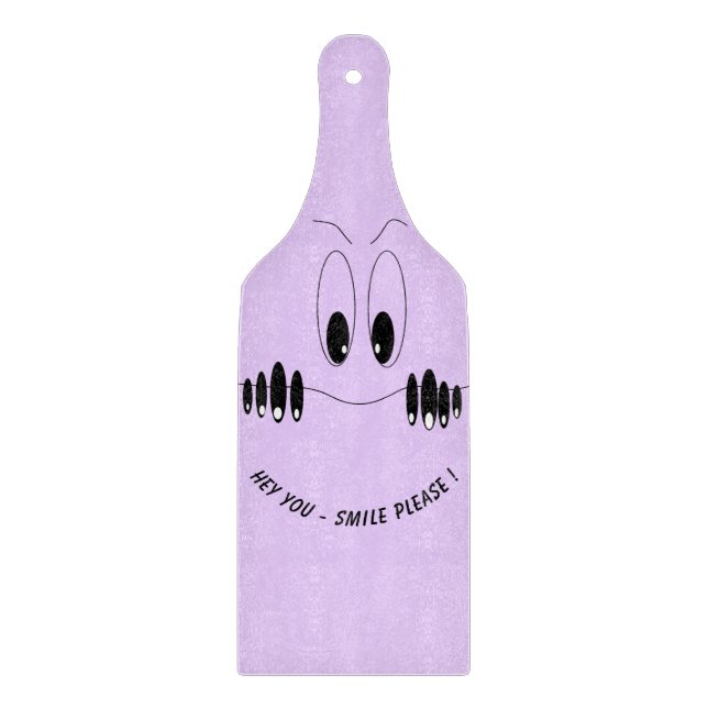 Funny Eyes Cutting Board (Front)