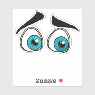 Funny Eyes Sticker