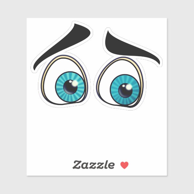 Funny Eyes Sticker (Sheet)