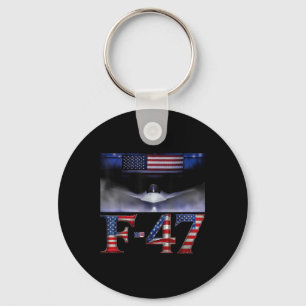 Funny F47 Fighter Jet Trump Shirt F-47 Jet Fighter Key Ring