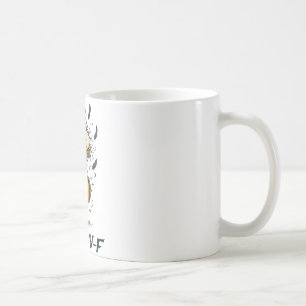 Funny F-caw-f Chicken Bird F-caw-f Graphic For Man Coffee Mug