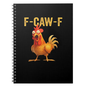 Funny F-Caw-F Chicken Creative Casual Notebook