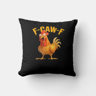 Funny F-Caw-F Chicken F-Caw-F Chicken Classic Cool Cushion