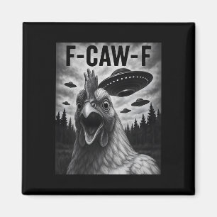 Funny F-caw-f Chicken Fcawf Chicken Men Women F Co Magnet