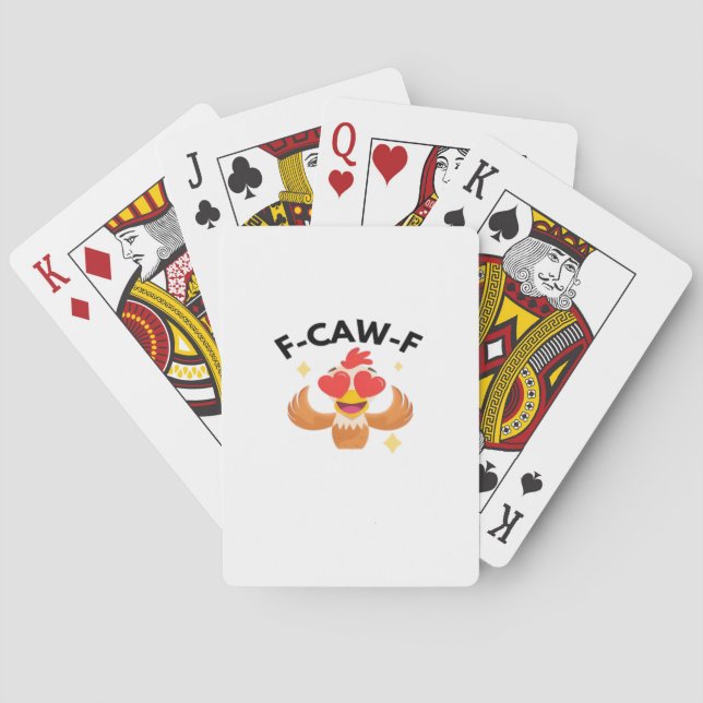 Funny F-Caw-F Classic Playing Cards (Back)