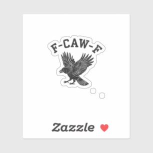 Funny F-Caw-F Crow Aesthetic Style