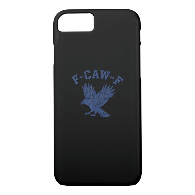 Funny F-Caw-F Crow Case-Mate iPhone Case (Back)