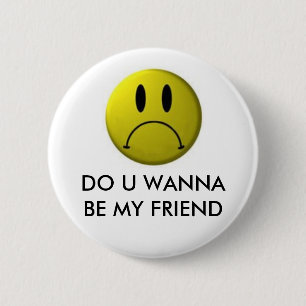 Funny Face 6 Cm Round Badge