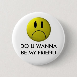 Funny Face 6 Cm Round Badge