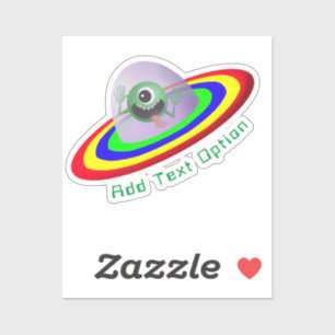 Funny Face Alien Spaceship