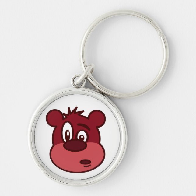 FUNNY FACE BEAR KEY RING (Front)