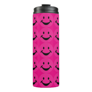 Funny face black+ your backg. & ideas thermal tumbler