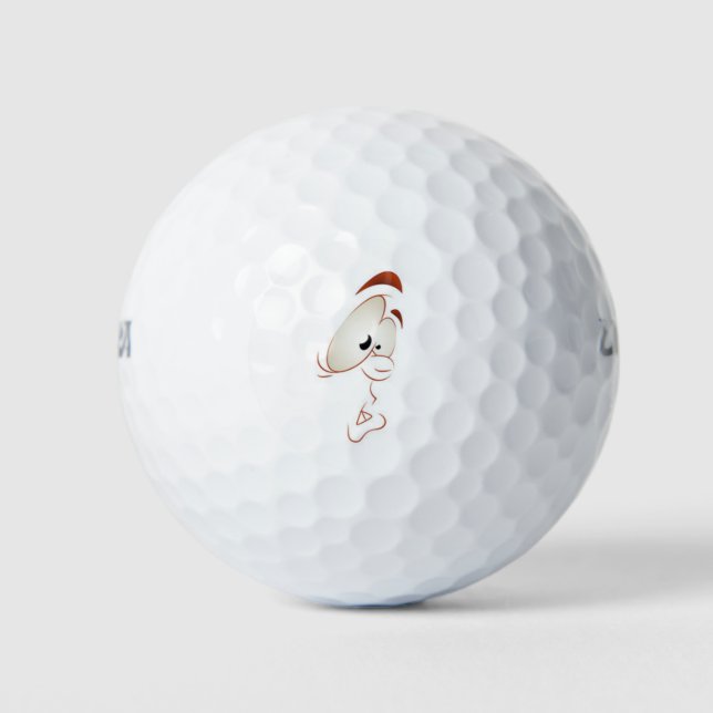 Funny Face Golf Balls (Front)