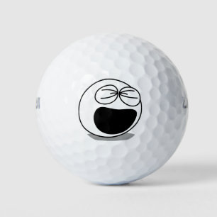 Funny Face Golf Balls
