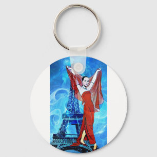 FUNNY FACE.jpg Key Ring