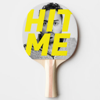 Funny Face Photo Ping Pong Paddle