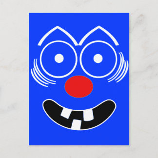 Funny Face Postcard