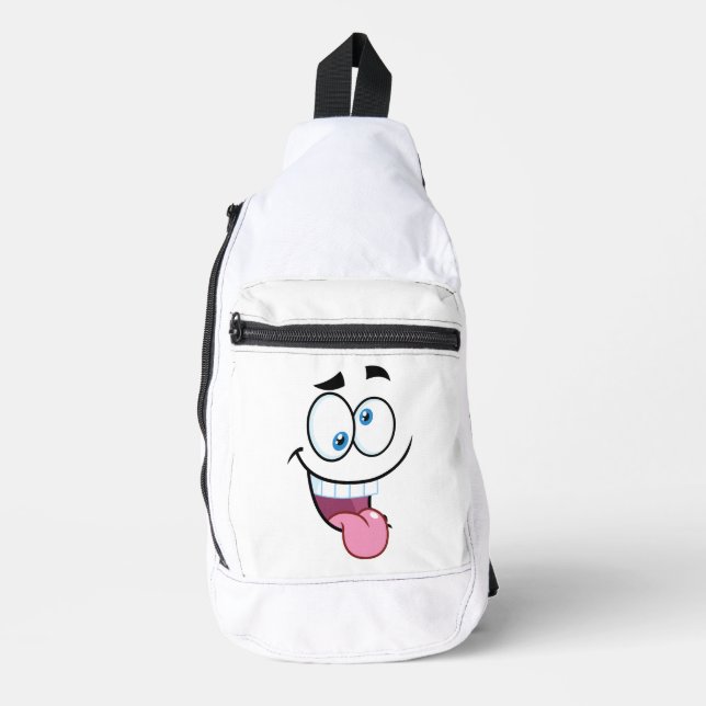 funny face sling bag (Front)