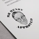 Funny Face Teacher Approved Self-inking Stamp<br><div class="desc">Make grading fun! Create a custom self-inking stamp featuring YOUR face and the word "APPROVED." Perfect for teachers who want to add a quirky, personalised touch to student work. Upload your head shot (transparent PNG recommended for best results). This hilarious stamp is a great gift for teachers and a fun...</div>