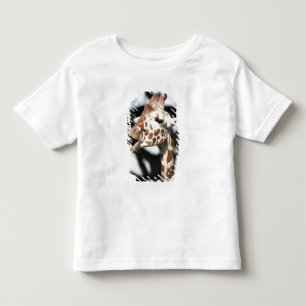 Funny faced reticulated giraffe, San Francisco Toddler T-Shirt