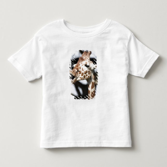 Funny faced reticulated giraffe, San Francisco Toddler T-Shirt (Front)