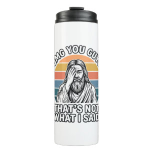 Funny Facepalm Retro Quote Vintage Engraving Shirt Thermal Tumbler