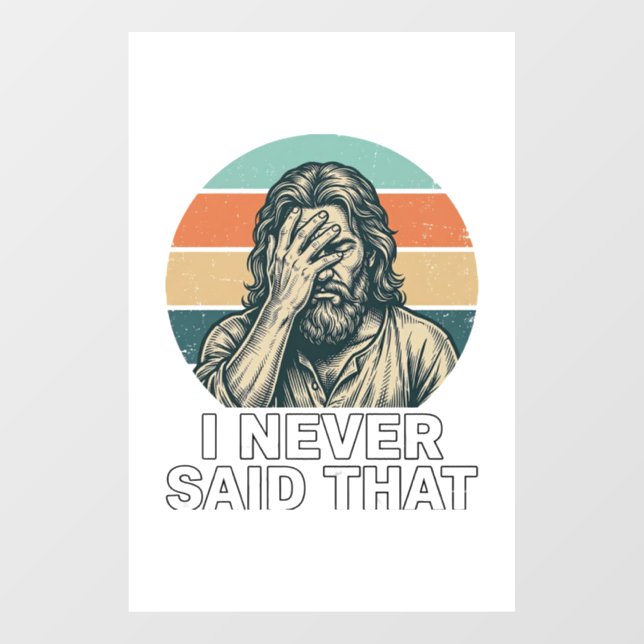 Funny Facepalm Vintage Engraving Quote Design_1 (Sheet)