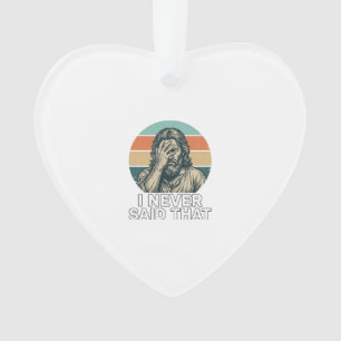Funny Facepalm Vintage Engraving Quote Design_1 Ornament
