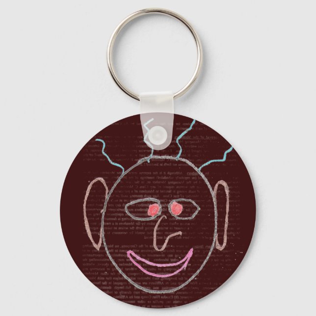 Funny Faces Keychain (Front)