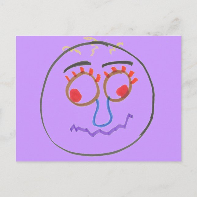 Funny Faces Postcard (Front)