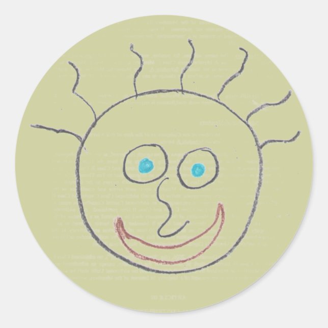 Funny Faces Sticker (Front)