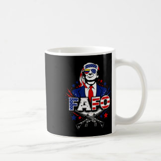 Funny Fafo Trump Fafo American Coffee Mug
